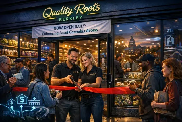 Quality Roots Opens Berkley Retail Location, Enhancing Local Cannabis Access